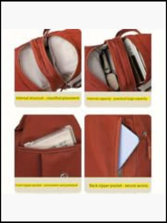 Convertible Tote Backpack 3-in-1 Multi-Pocket Oxford Travel Work Commuter Bag main image 6